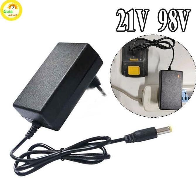 FANA 21v - 98v Adaptor Charger Bor Listrik Charger Bor Cordless Adaptor Charger Mesin