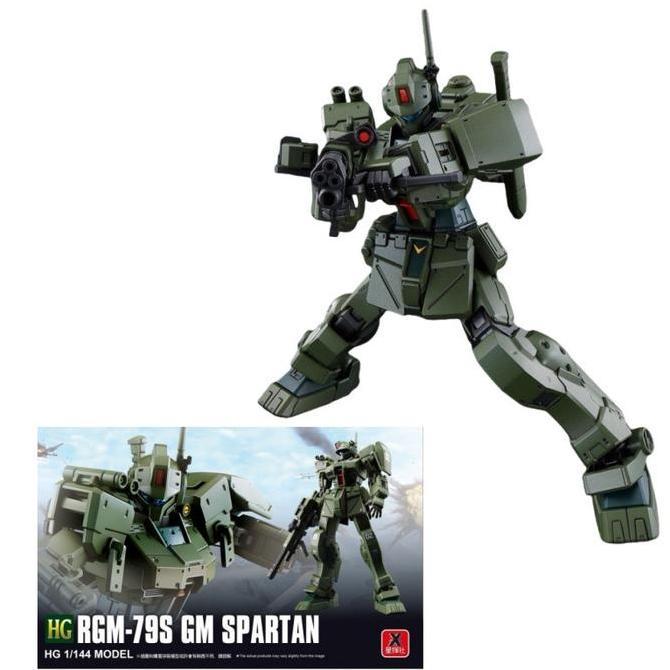 XAVIERY HG 1/144 JMS RGM 79GS GM Spartan Fighter Model kit Plamo