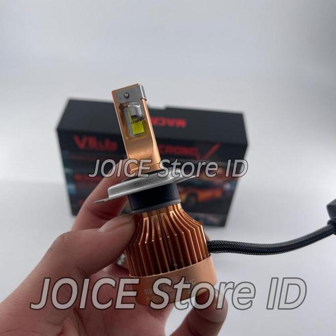 LAMPU MOBIL HEADLHT LED MACRONE V6 6K - H4