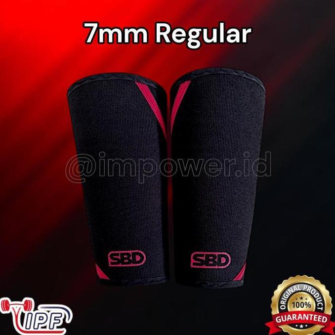 SBD Apparel Powerlifting Knee Sleeves 7mm Neoprene Sleeve Support