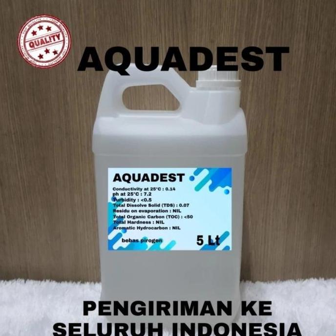 Aquadest ( Air Suling / Air Murni)