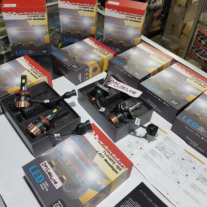 Led H11 Rs Tuner 3 Warna Fog Lamp Mobil Autovision, Led H11 Fortuner