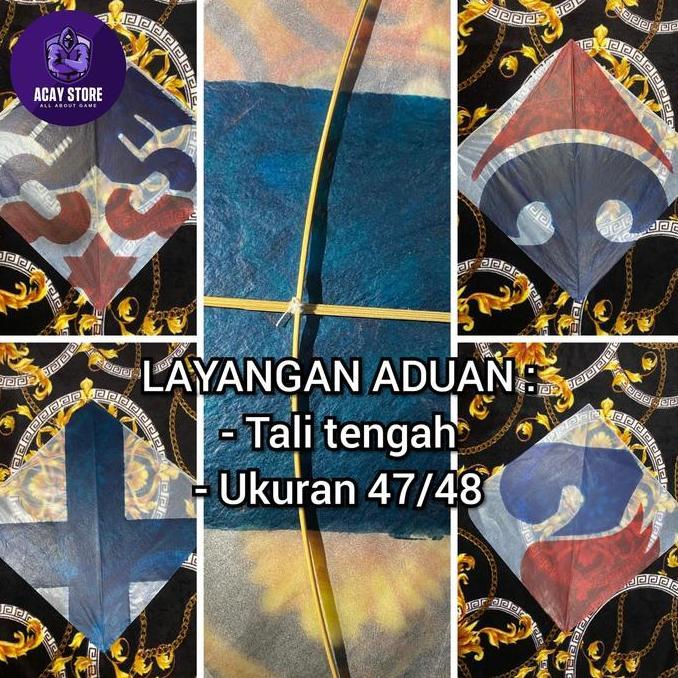 layangan aduan khas palembang / layang layang aduan