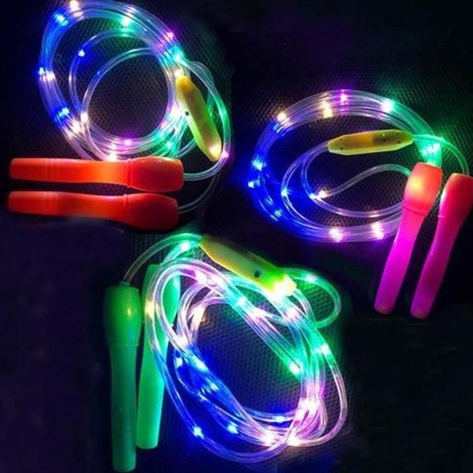 Tali Lompat Skipping Rope LED Skipping LED Mainan Lompat Tali Lampu