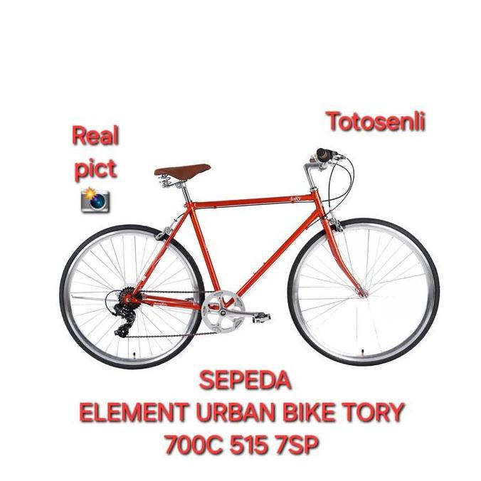Murah Sepeda Urban Bike Element Troy 700C 7Sp Sepeda Commuter Urban Troy Touring Element