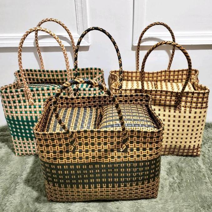 Shebag- Tas Set Keben Isi 4 Bahan Jali/Tas Pejati/Sokasi