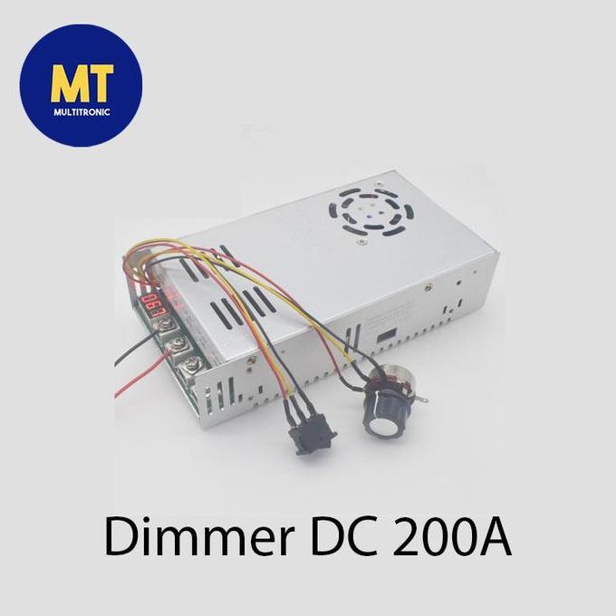 Dimmer DC 200A High Power Industrial DC 12-48V (8045)