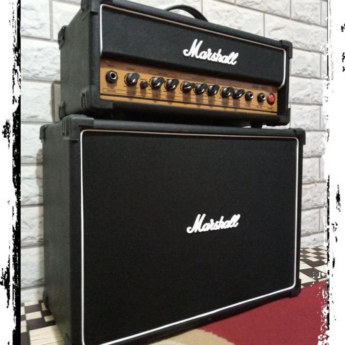 AMPLI GITAR CUSTOM HEAD CABINET SUARA GAHAR SUDAH ADA DISTORTI & DELAY FREE OUT GARANSI 1 TAHUN Ampl