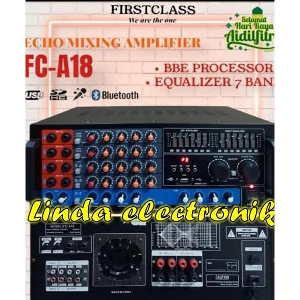 power amplifier firstclass fca18 fc a18 fca 18 orinal