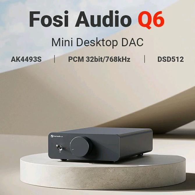 Fosi Audio Q6 AK4493S Desktop DAC