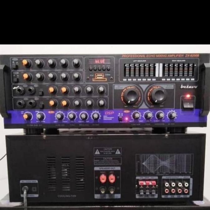 POWER AMPLIFIER BETAVO 9200 BLUETOOH KUAT SAMPAI SPEAKER 15in ORINAL