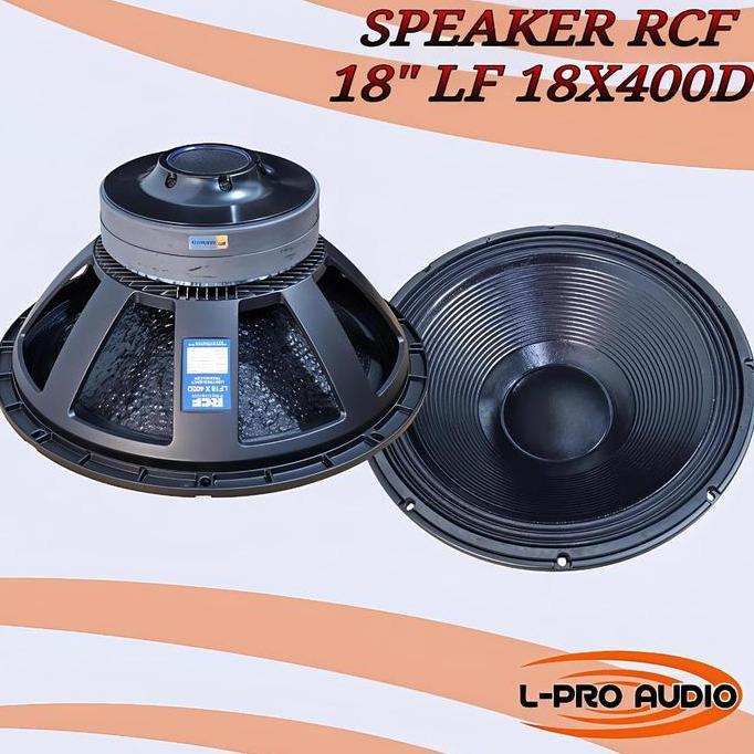 Speaker Componen 18 inch RCF 18x400 Doble magnet RCF 18x400D