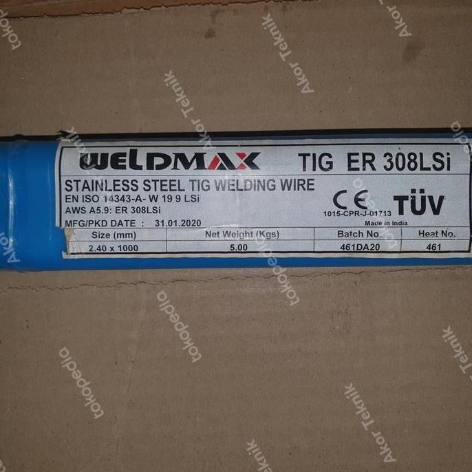 ARGON/FILLER WELDMAX 308L 2,4MMX1000