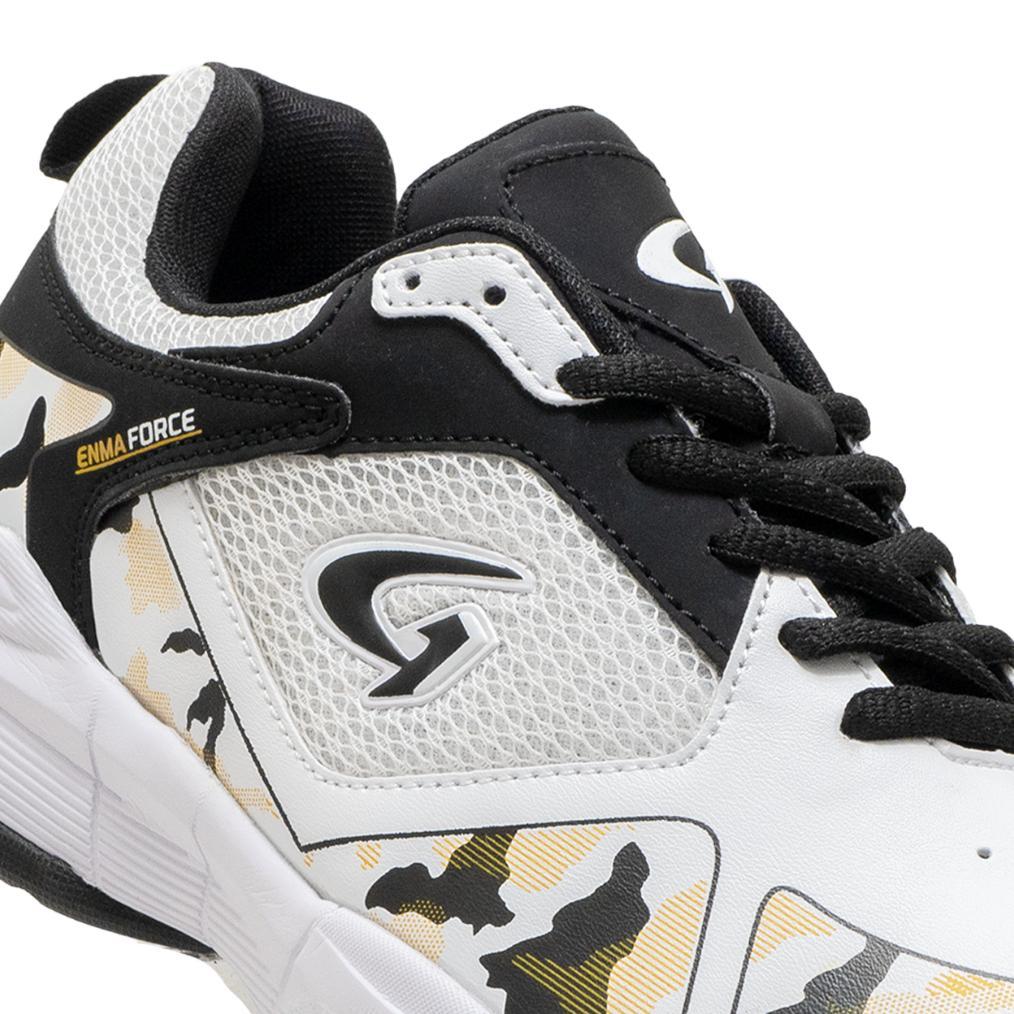 BIG SALE HYOUGEN Enma Force Putih Hitam Sepatu Badminton Size 39-44