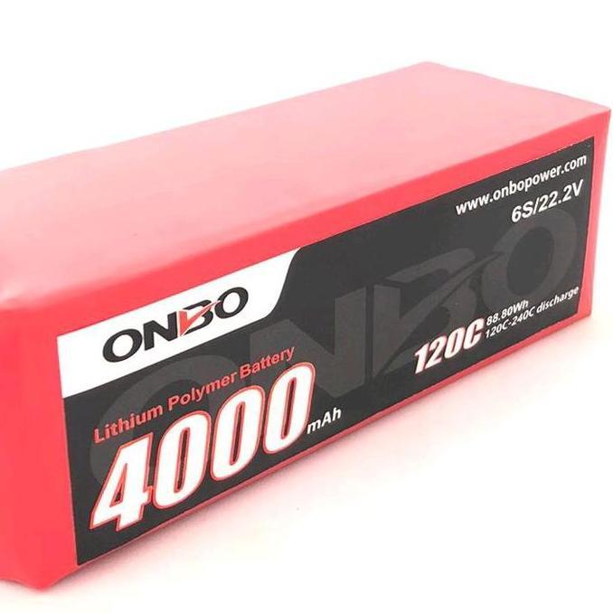 Lipo 6S 22.2V 4000Mah 120-240C Onbo Power- Powerbank, Control, Remote, Toy Baterai