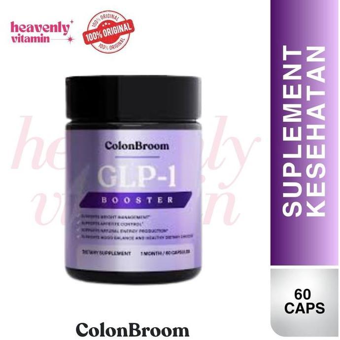 (READY STOCK) ColonBroom Booster,  Supplement for Women & Men - 60 Capsules, NOn-GMO, Gluten Free