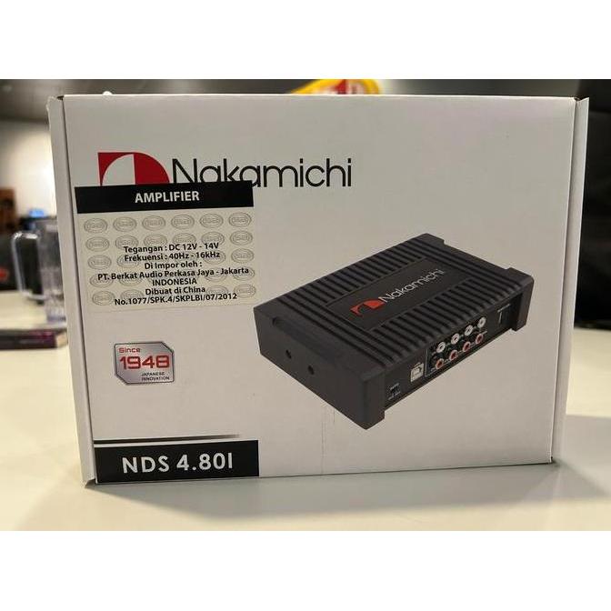 Promo Procesor Nakamichi DSP/ DSP Nakamichi NDS 4.801 Fidela 8channel Diskon