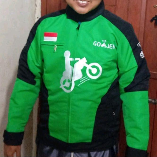 Hombre- New- Jaket Gojek Lama Senior Musim Dingin Baseball Bordir Vintage
