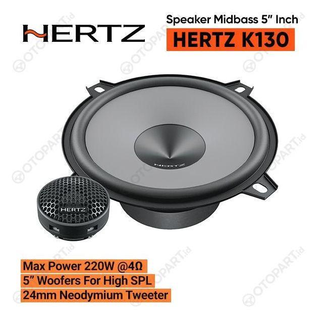 Promo Speaker HERTZ K 130 UNO Split 2 Way 5,25 inch Diskon