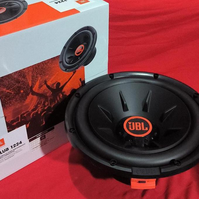 Promo JBL Club 1224 Subwoofer 12 Inch Double Coil Switchable 2 Ohm atau 4 Ohm Power Handling 275W RM
