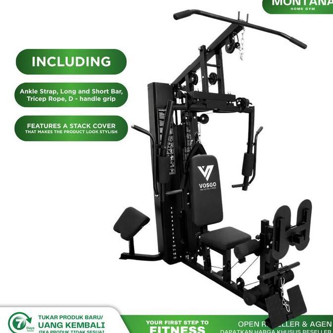 [12255] Alat Fitness Homegym 1 Sisi Montana Vosgo Duplikat