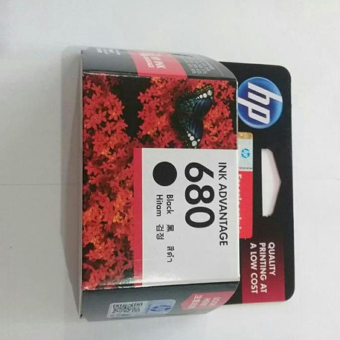 Cartridge Printer Hp 680 Hitam Hp680 Black Ink Cartridge