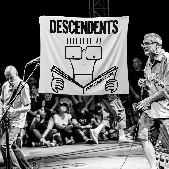 Bendera / Bendera American Punk Rock Band Descendents Poster Kain