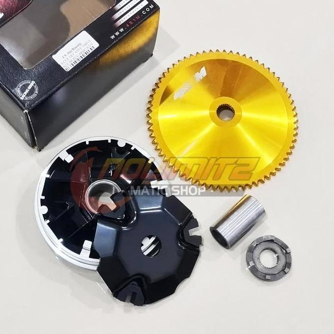 Pulley 4S1M Racing Rumah Roller CVT Beat Scoopy Vario 110 FI Karbu