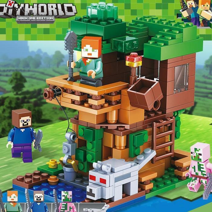 Ready Edukasi Mainan Block/My World / Block Mainan Anak Laki Laki/My World Anak Laki Laki Brick