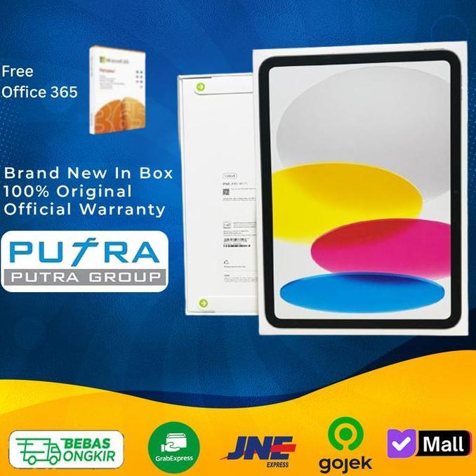 Jersey / Ipad 10 2022 64Gb 256Gb 10Th Gen 10.9" Blue Yellow Silver Pink