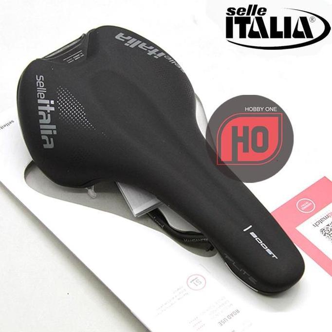 Selle Italia Flite Boost TM Black 135mm Manganese Rail Saddle