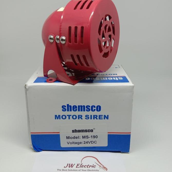 Mini Sirine Motor Sirine MS190 24VDC