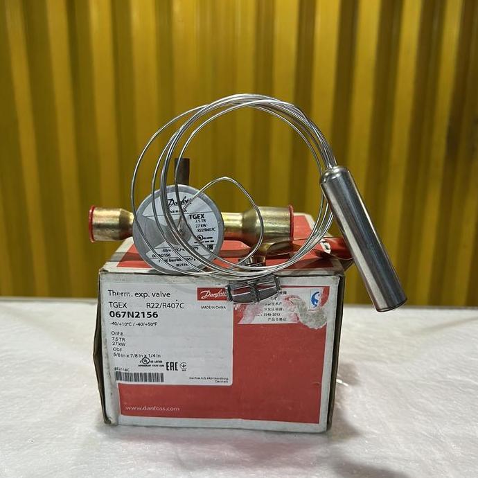 Danfoss Thermal Expansion Valve Tgex R22/R407C 067N2156 Hemat