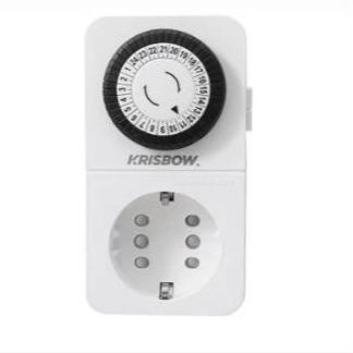 Krisbow Stop Kontak Timer Mekanik