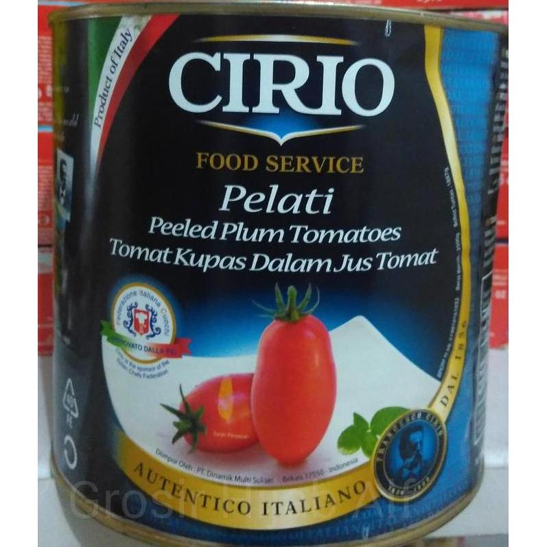 Pilihan - Ready Cirio Tomato Peeled Of Italy - 2,5Kg / Pelati Peeled Tomato