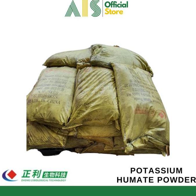 Pupuk Potassium Humate Powder / Kalium Humate Powder 25Kg (TERBAIK) (TERBARU) (TERMURAH)