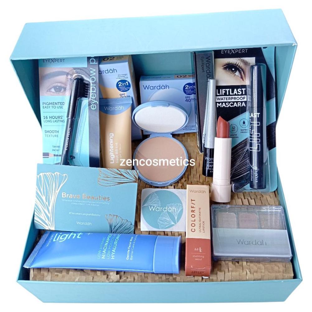 Wardah Paket Make Up Lengkap/ Wardah Make up Komplit /Make Up Parsel