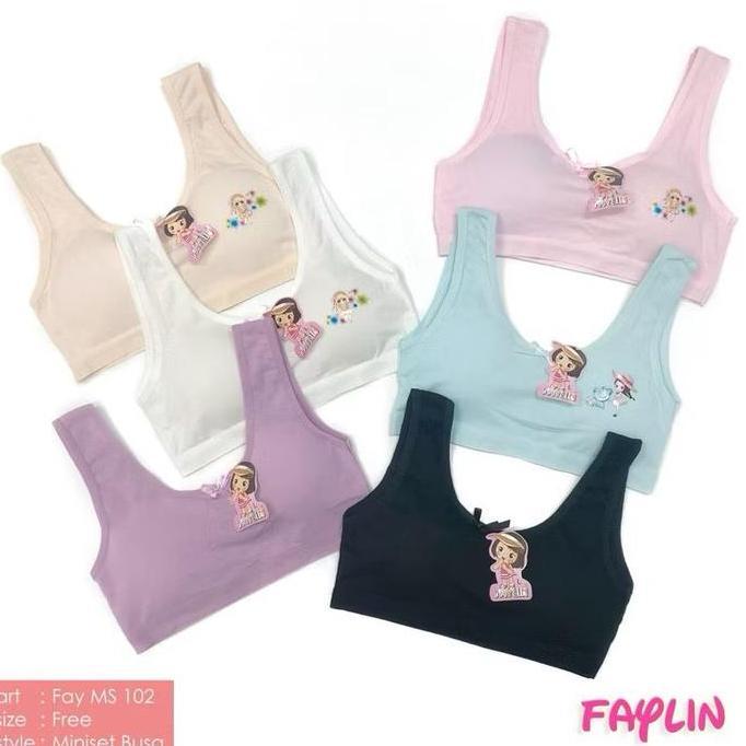 Pilihan - 6 Helai Miniset Remaja Busa Miniset Sd Miniset Smp Miniset Anak Miniset Busa Miniset Bh/Br