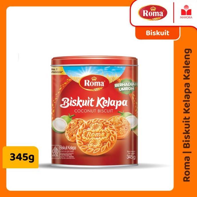 Ciki- Roma Biskuit Kelapa Kaleng Festive