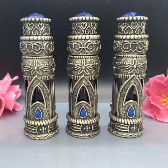 Botol Parfum Refillable Bahan Metal Gaya Arab Botol Parfum Refillable Metal Arab Style