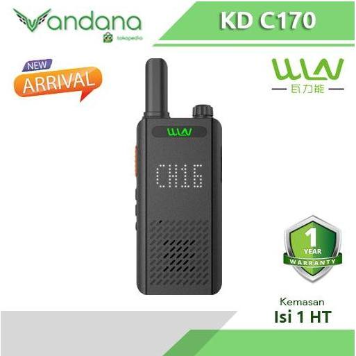 Ht Walkie Talkie Wln Kd-C170 Kd C170 Single Pack Terbaru 