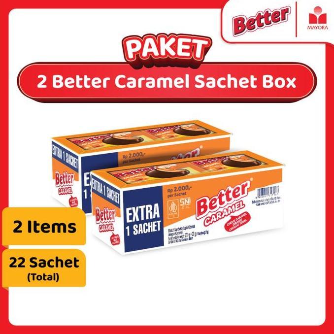 Paket 2 Box Biskuit Better Caramel