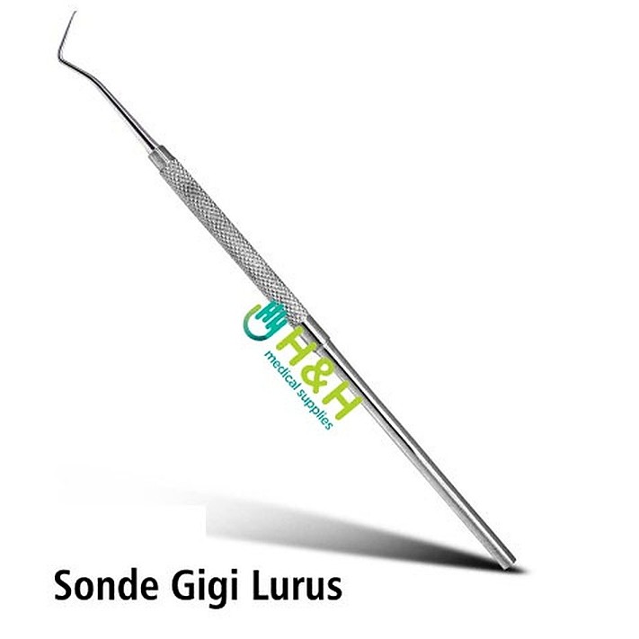 Sonde Lurus / Alat Diagnostic / Sonde Dental / Sonde