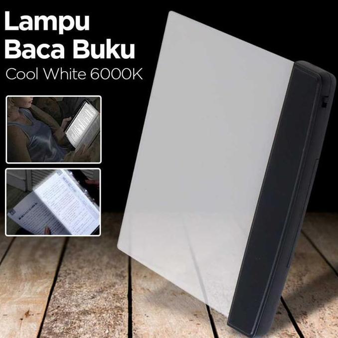 Lampu Baca Buku LED Panel Book Reading Lamp Light - EF168 SS