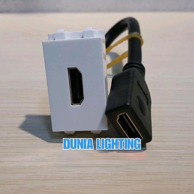 OUTLET HDMI KABEL / MODUL HDMI PANASONIC KABEL STOP KONTAK LANTAI MODEL PANASONIC