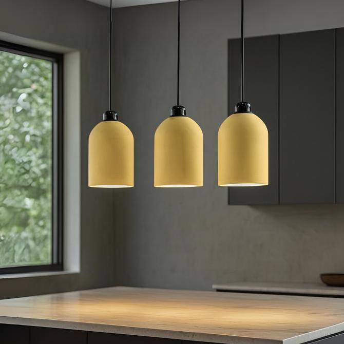Lampu Gantung Industrial Semen - Concrete Pendant Lamp - Nordic Lamp