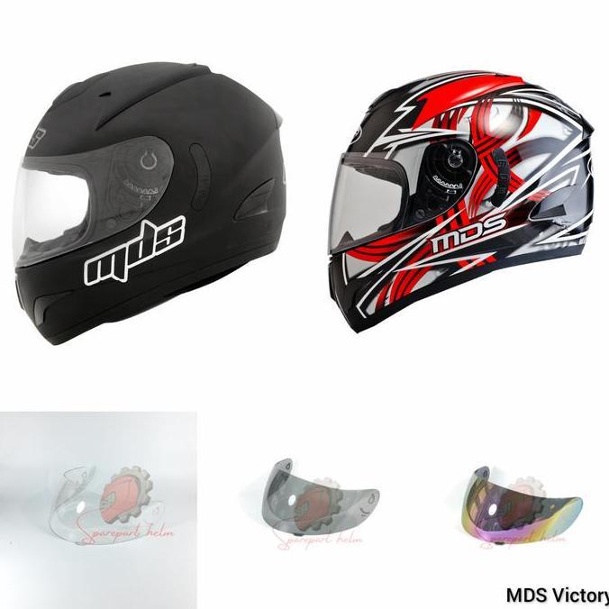 Comet- Kaca Helm Mds Victory Visor Helm Mds Victory