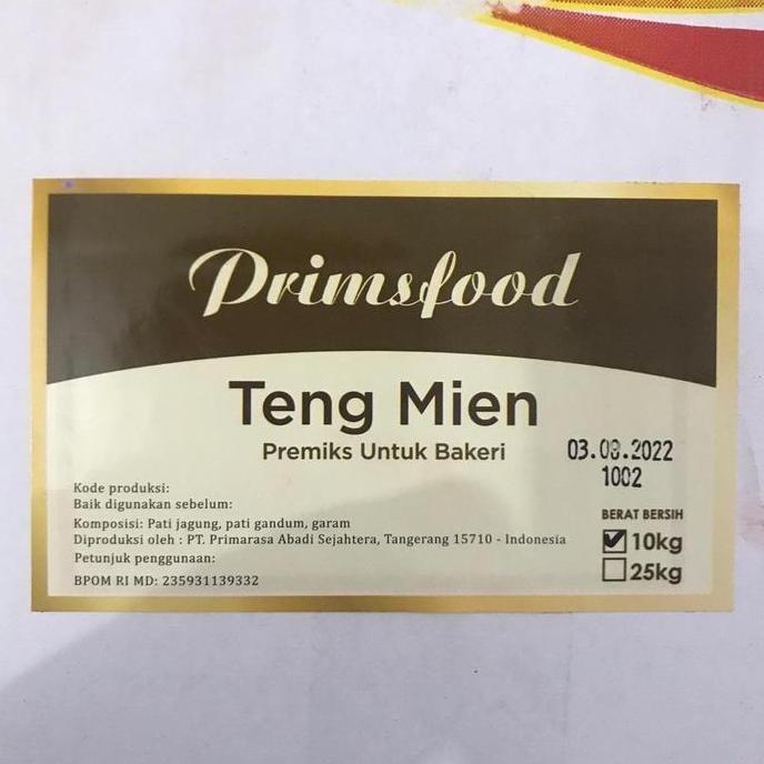 Yuks- Tepung Tang Mien Dimsum - Teng Mien Prims Food Repack 1Kg