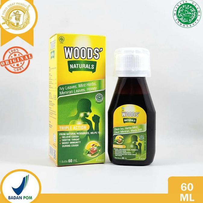 Woods Naturals (60 Ml) / Obat Batuk