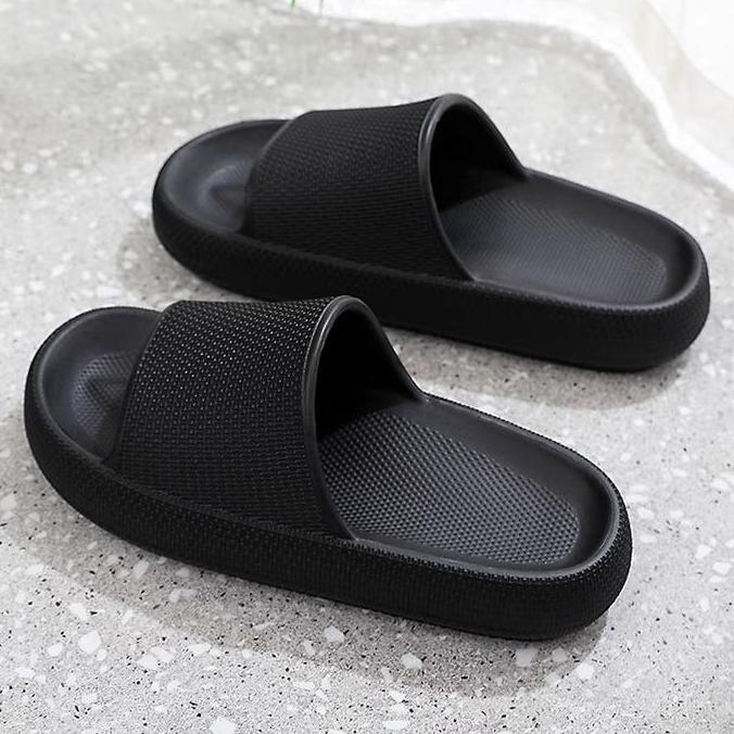 Damski- Sandal Pvc Bantal Empuk Rumah Berkualitas Nyaman Unisex Sandal Slop Sendal Rumah Empuk